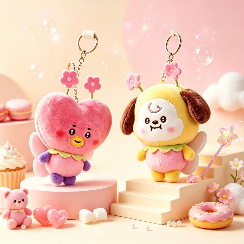 Cookies Pack - Llavero de peluche de la serie