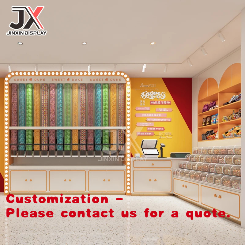 Chocolate Snack - Diseño de mostrador de tienda personalizable,