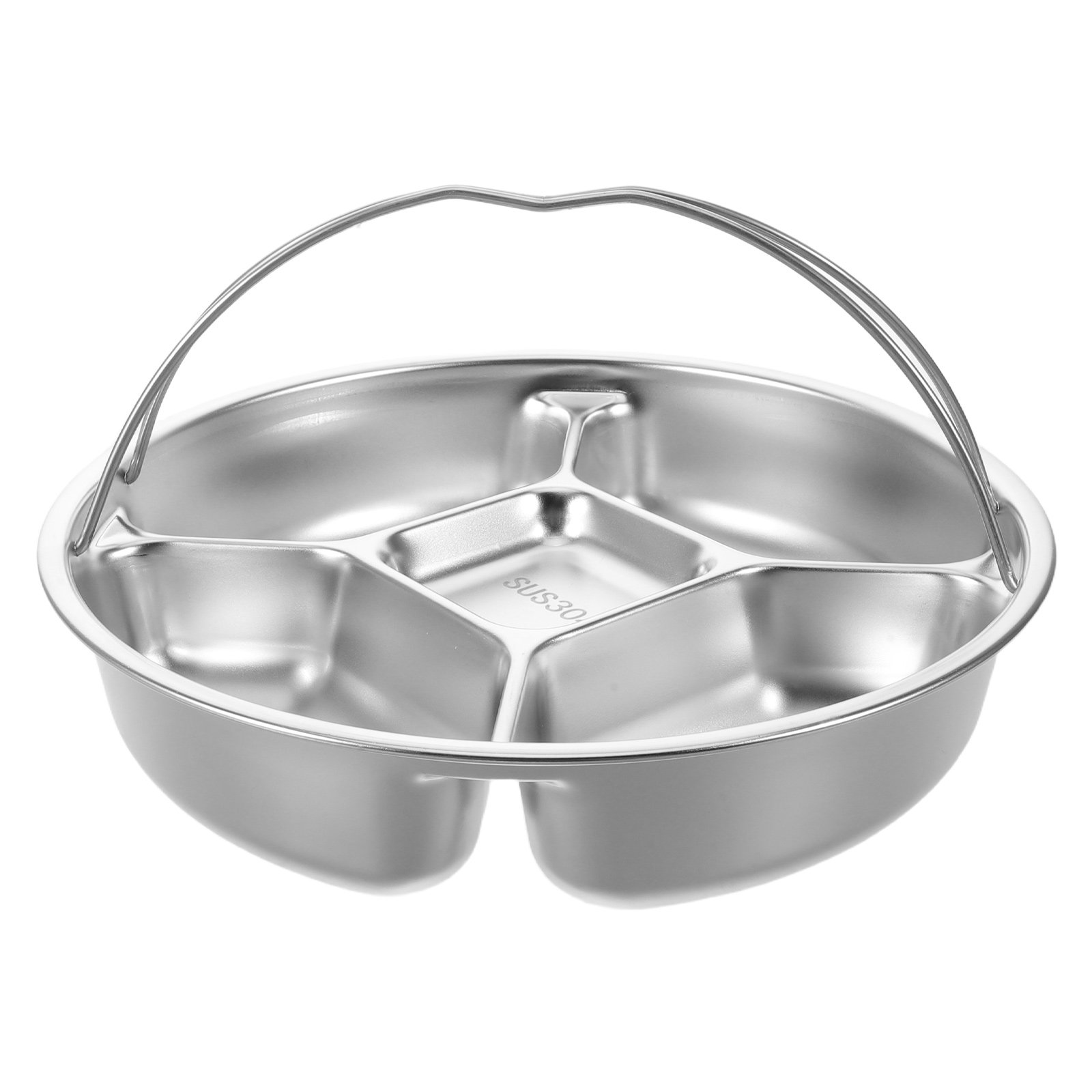 Bandeja de Servicio Dividida d - Healthy Snacks Food reseña y precio