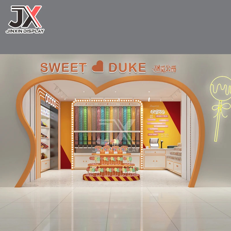 Diseño de mostrador de tienda  - Chocolate Snack reseña y precio