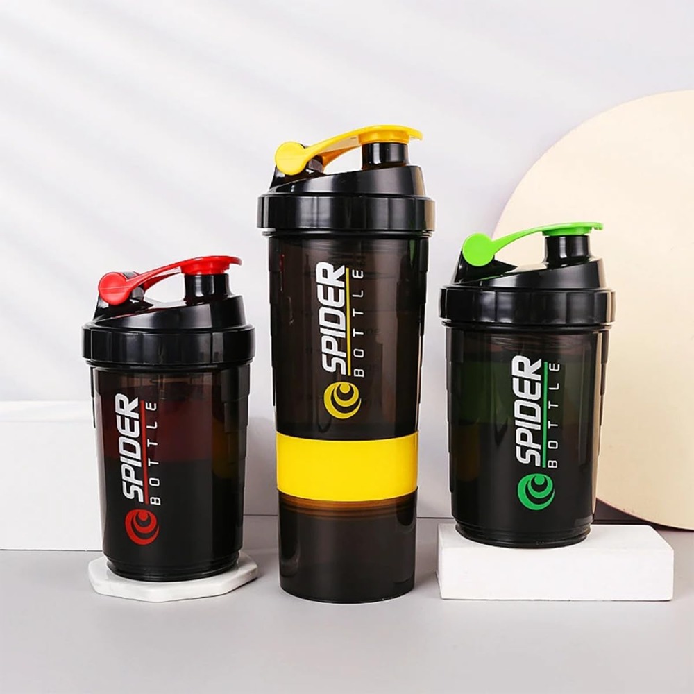Agitador de 3 capas, botella d - Protein Bar reseña y precio