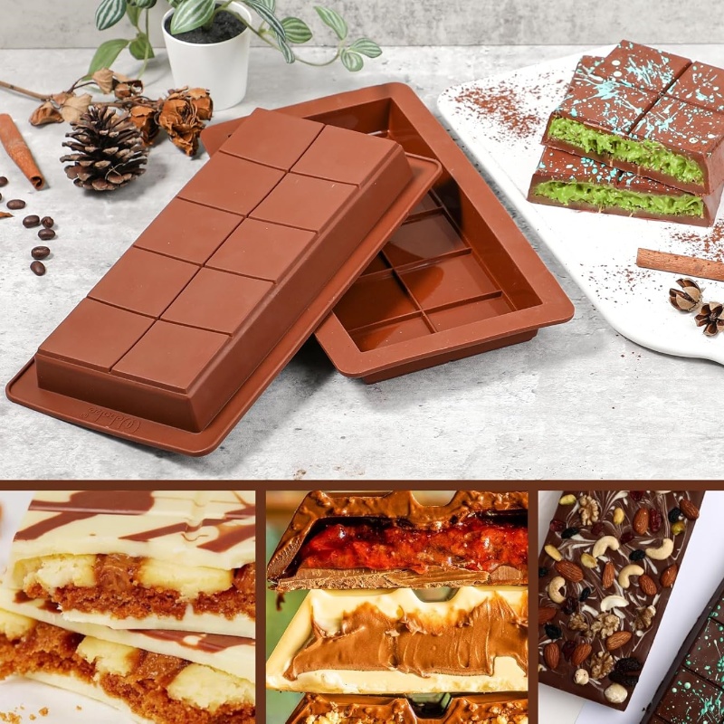 Moldes para barritas de chocol - Protein Bar reseña y precio