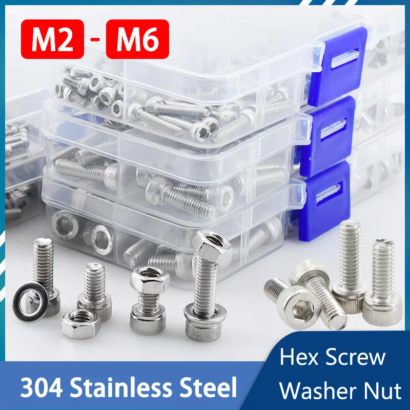 M2 M3 M4 M5 M6 304 Acero inoxi - Nuts Mix reseña y precio