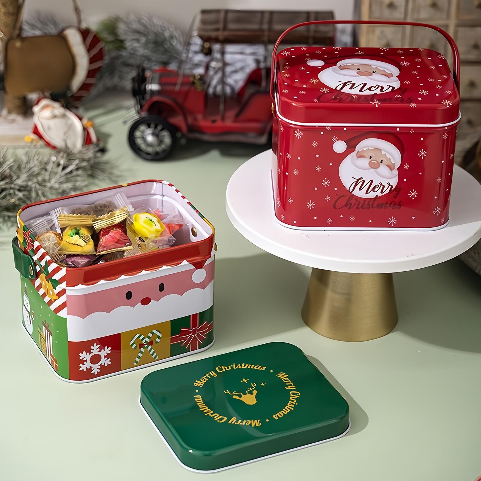 Latas navideñas de Metal de 6  - Chocolate Snack reseña y precio