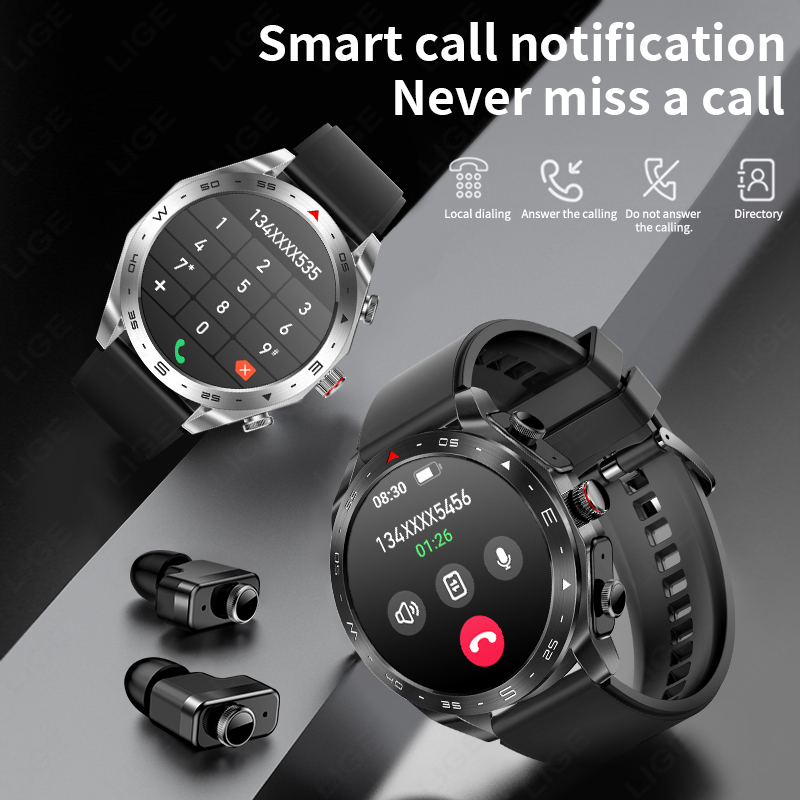LIGE-reloj inteligente con aur - Seaweed Snack reseña y precio