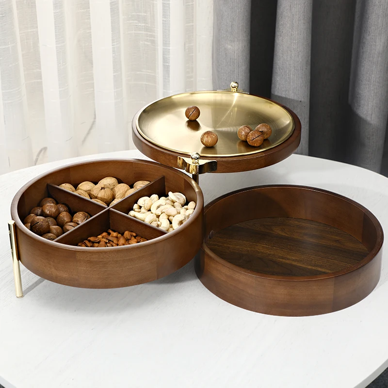 Plato de tres niveles para fru - Dried Fruit reseña y precio